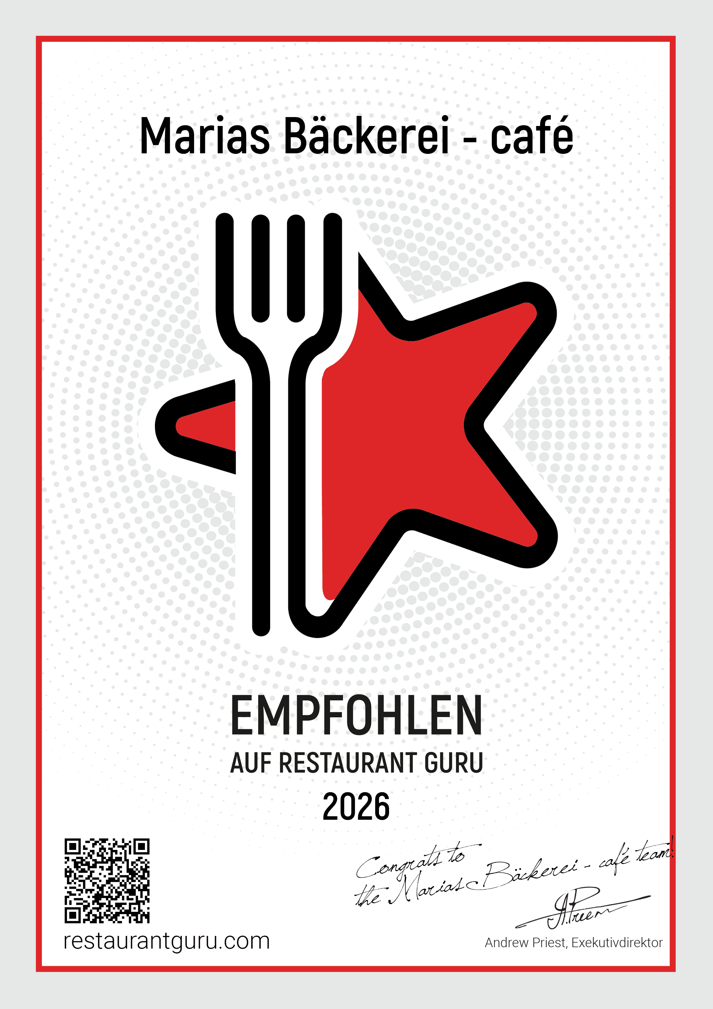 Restaurant Guru 2026 Marias Bäckerei